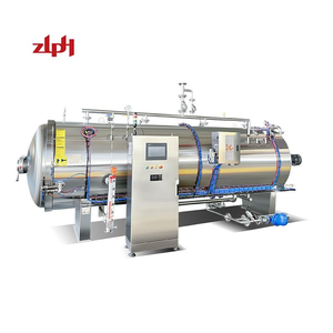 Stérilisateur à air et vapeur pour sauces <span class=keywords><strong>en</strong></span> pots <span class=keywords><strong>en</strong></span> <span class=keywords><strong>verre</strong></span>, stérilisateur à surpression efficace empêchant la rupture pour la production de condiments - Product Image 6