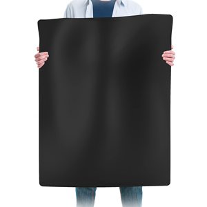 Tapis de cuisine en silicone de qualité alimentaire, grande taille, couleur noire, personnalisé, antidérapant, facile à nettoyer, pour comptoir - Product Image 1