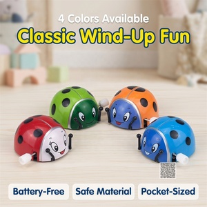 Jouet à remonter Coccinelle, Remplissage de piñata, Remplissage d'œufs de Pâques, Jouet pour enfants, Cadeau promotionnel, Jouet d'ambiance Teal Pumpkin Project Screen Free Play Vibe - Product Image 1