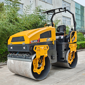 Compactadora Vibratoria Mini de 2, 4 y 5 Toneladas, Rodillo de Asfalto de Doble Tambor de 5000 kg a 3 Toneladas en Venta - Product Image 6