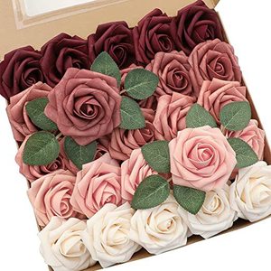Offre Spéciale Roses artificielles faites <span class=keywords><strong>à</strong></span> la main transfrontalières pour la décoration intérieure fleurs florales décoration mousse PE boîte-cadeau pôle en gros Floral - Product Image 3