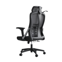 Chaise de bureau pivotante ergonomique en tissu pour centre d'appels, confortable pour le dos, idéale pour les espaces de travail modernes, en promotion