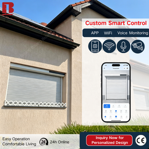 <span class=keywords><strong>Tapparelle</strong></span> <span class=keywords><strong>Avvolgibili</strong></span> Bolang Smart con Controllo Wi-Fi, in Alluminio per Esterni, Isolamento Termico, <span class=keywords><strong>Antifurto</strong></span>, Sicurezza, Protezione Solare - Product Image 2