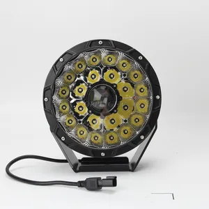 140W 9Inch Ronde Niet Laser Unieke Ontwerp 4X4 4WD 12V-24V Auto Ronde off Road Offroad Led Rijden Lichten Voor Auto Vrachtwagen