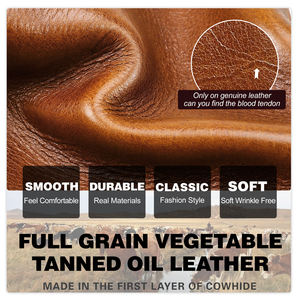 Borse Vintage in Vera Pelle Conciata al Vegetale per Donne, Borsa a Mano di Alta Gamma, Mini Borsa Medico di Lusso - Product Image 3