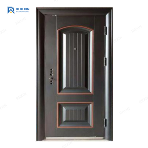 Puerta delantera de entrada de metal y acero de 6 paneles Puertas de seguridad interiores exteriores para casas <span class=keywords><strong>Vella</strong></span> Entrada y dormitorio - Product Image 5