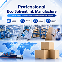Encre éco-solvant 1L CMYK pour I3200 I1600 XP600 DX5 DX7 pour impression numérique sur papier synthétique, affichage POS et graphiques de vente au détail
