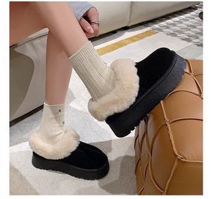 <span class=keywords><strong>Botas</strong></span> <span class=keywords><strong>de</strong></span> Invierno 2026 Uggs para <span class=keywords><strong>Mujer</strong></span>, <span class=keywords><strong>de</strong></span> Piel Sintética, Antideslizantes, <span class=keywords><strong>de</strong></span> Felpa, con Suela Gruesa, Cálidas, <span class=keywords><strong>de</strong></span> Algodón, Pantuflas para el Hogar - Product Image 5
