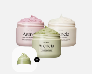 Nettoyant et exfoliant doux pour le visage Arencia au riz coréen Mochi, nettoyage en profondeur, hydratant, minimise les pores, pour femmes - Product Image 3