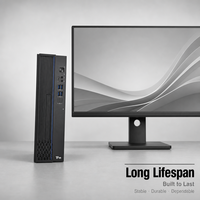 Kit Desktop Praktis All-in-One Zhaoxin KX U6780A 8 Core 2.7GHz 16GB RAM 512GB NVME SSD Grafis Terintegrasi Chassis 8L