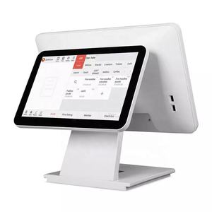 Máy Tính Bảng Android <span class=keywords><strong>Windows</strong></span> 15.6 Inch Tất Cả Trong Một Máy Pos Màn Hình Cảm Ứng Kép Máy Tính Tiền Hệ Thống Pos Cho Siêu Thị - Product Image 2