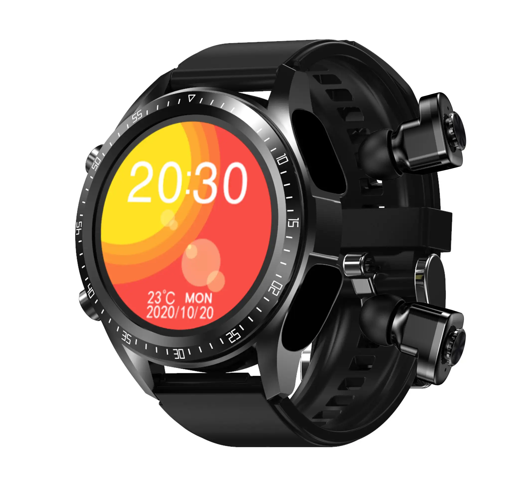 2023 High quality smartwatch JM03 2 In 1 Wearable Device Watch JM03 Smart Watch with BT Earbuds TWS Wireless Earphone