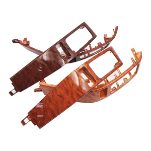 Kits de molduras para el tablero de Toyota Land Cruiser Prado FJ120 color café, material ABS 7024B - Product Image 3