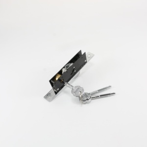 Cerradura <span class=keywords><strong>de</strong></span> Puerta Corredera <span class=keywords><strong>de</strong></span> Embutir 1864, Cerradura <span class=keywords><strong>de</strong></span> Perfil Mico para Puerta Corredera con Marco <span class=keywords><strong>de</strong></span> Aluminio con Llaves Cruzadas para el <span class=keywords><strong>Mercado</strong></span> Indio y Tailandés - Product Image 6