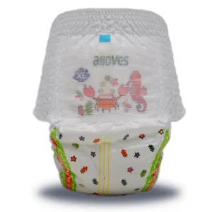 Hot Sale B Grade Baby Diapers Pure B Quality Baby Pants Diapers Rejected by Supplier but Good Quality Training Diapers Bales