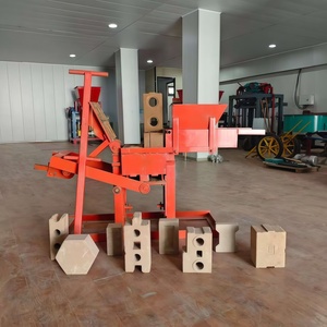 Mesin pembuat bata tanah liat buatan tangan hemat energi dan tahan lama, mesin pembentuk blok bata tanah liat multifungsi - Product Image 5