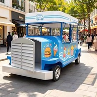 Camion de restauration mobile à vendre en Allemagne, camion de cuisine mobile avec cuisine complète, homologué CE, construit sur mesure en acier inoxydable, remorquable