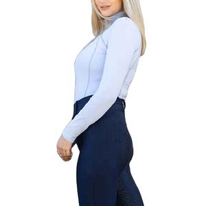 Haut de base de haute qualité pour femmes, respirant, confortable, avec fermeture à crochets, luxueux, pour l'équitation, les spectacles équestres - Product Image 3