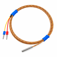 Termokopel probe ultra-halus tipe K, probe tahan suhu tinggi, sensor suhu termokopel ultra-halus tipe T dan tipe J