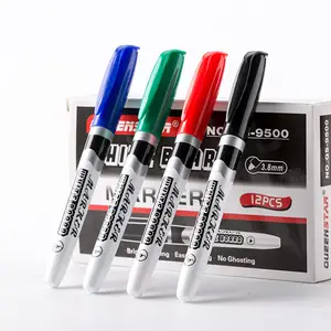 Canetas marcadores de tinta da placa branca, marcadores coloridos eco apagáveis personalizados para quadro branco