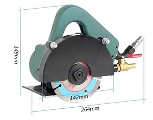 Cầm tay ướt đá Cutter Saw gạch Máy cắt kim cương lưỡi tarboya công cụ cưa ướt và lưỡi như hình 1.7 HP - Product Image 5