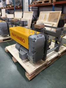 Palan à câble métallique électrique de type européen de 5 tonnes et 10 tonnes avec chariot motorisé - Product Image 5
