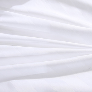 Juego de Ropa de Cama Completo para Hotel, 100% Algodón Blanco, Juego de Sábanas para Hostelería de 300 Hilos con <span class=keywords><strong>Funda</strong></span> Nórdica - Product Image 2