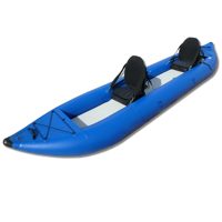Kayak flottant pas cher, canoë gonflable pour 2 personnes, fabricants de packrafts, prix des bateaux à rames