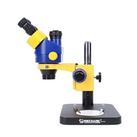 MECHANIC Trinocular Stereo Microscope Industrial Grade MC75T-B1 Large Wide Angle Camera for Phone Repair Microscope