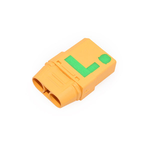 Connecteur femelle Amass XT90S-F avec résistance anti-étincelles, fiche banane haute intensité 30-60A avec gaine en silicone - Product Image 3
