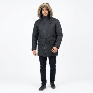 Nouvelle Collection 2026 : Veste Parka Homme à Col Montant – Confortable en Toile pour l'Hiver, Style Urbain Tendance – Prix de Gros - Product Image 1