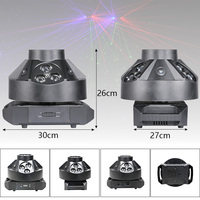 Projecteur de scène DJ LED DMX Super Phantom Bee Eye pour piste de danse, éclairage de scène disco, faisceau laser RGBW 150W, tête mobile pour fêtes, fabrication OEM/ODM