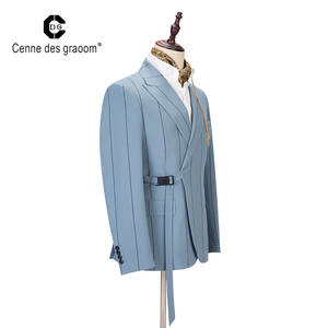 2020 di modo Che Porta Slim Fit Su Misura Vestito di Nozze Per Gli Uomini (Giacca + Pantaloni) - Product Image 5