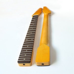 Manche de guitare <span class=keywords><strong>vintage</strong></span> TL Donlis Heel Adjusted Nitro Finished 21 frettes avec touche en palissandre pour accordeurs <span class=keywords><strong>Kluson</strong></span> de 8 mm - Product Image 1