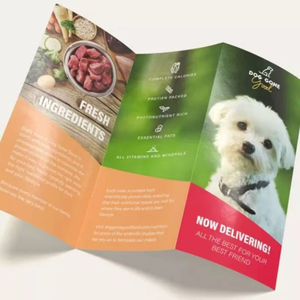 Brochure publicitaire A4 A5 A6 brillante personnalisée Brochure manuelle Impression de brochures commerciales Flyers - Product Image 3