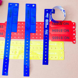 Venta al por mayor de pulseras personalizadas para festivales, pulseras baratas para fiestas, entradas para eventos, pulseras de <span class=keywords><strong>PVC</strong></span> - Product Image 5