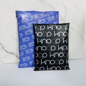 Matte <b>Black</b> Mailer <b>Bags</b> with Silver Printing Custom Branded Shipping <b>Bags</b> for Premium Products for <b>Small</b> Business - Product Image 4