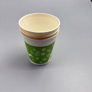 Gobelet en papier jetable pour boissons à emporter, revêtement PE, paroi ondulée, logo personnalisé pour café chaud - Product Image 6