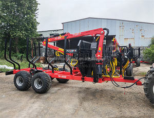 Низкая Цена Небольшой Лесной прицеп бревенчатый прицеп с краном atv лесной погрузчик - Product Image 5