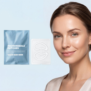แผ่นปิดตาไมโครนีเดิลคอลลาเจนกรดไฮยาลูโรนิกสำหรับรอยหมองคล้ำริ้วรอยบวม - Product Image 3