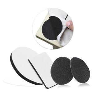 เทปกาวสองด้านมีจุดเวลโครสี10-100มม. เทปกาวโพลีเอสเตอร์กันน้ำได้มีตะขอและเทปห่วง - Product Image 2