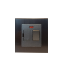 MGA Nouveau Design Populaire Vente en Gros Personnalisable Gris Noir Haute Norme 5A Interrupteur Double Pôle avec Fusible pour Utilisation à Domicile et Bureau