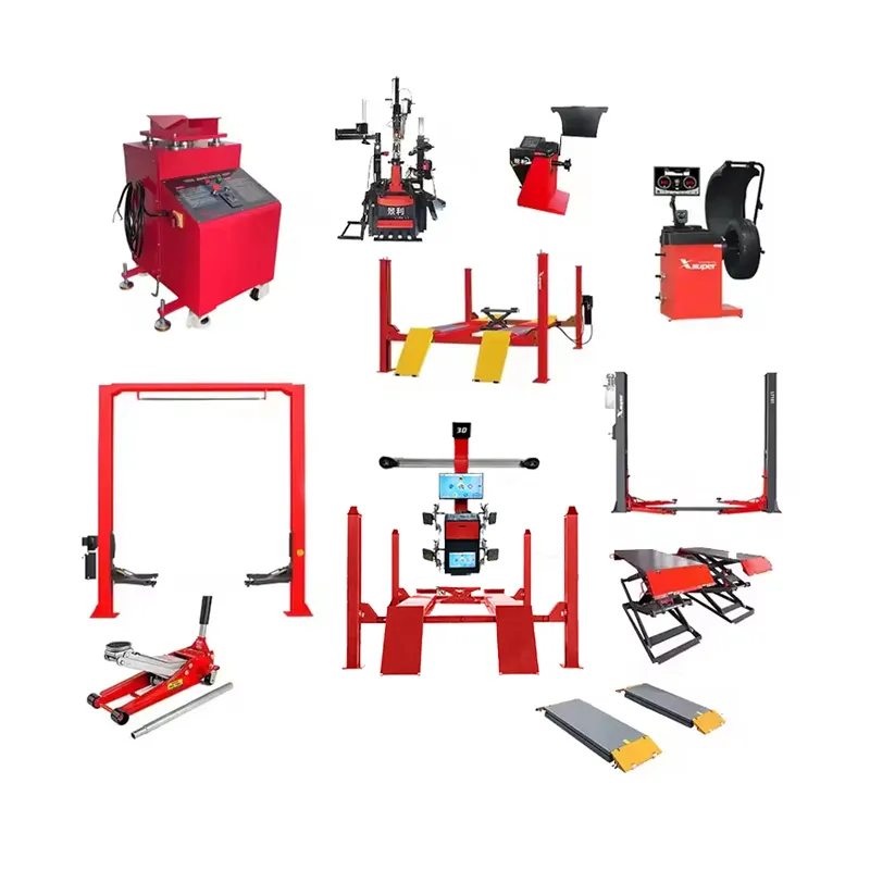 CE approved A full set of car lift 3d wheel alignment machine the front wheel four-wheel positioning equipment for sale