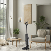 Aspirateur sans fil domestique rechargeable de longue durée autonettoyant à aspiration puissante de 30 minutes