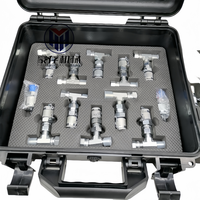 Pièces d'excavatrice de haute qualité nouveau manomètre hydraulique outils d'accouplement de Point de test boîte de connecteur de tuyau haute pression