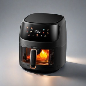 Friggitrici ad aria intelligente 8L grande capacità per uso domestico multifunzionale <span class=keywords><strong>Smart</strong></span> Oil-free senza fumo AirFryers forno elettrico 220V - Product Image 1
