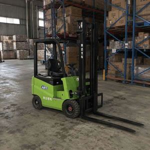 Chariot élévateur électrique tout-terrain sans chariots de guidage 800kg 1500kg 2000kg, chariot élévateur électrique autoportant 2m 3m - Product Image 1
