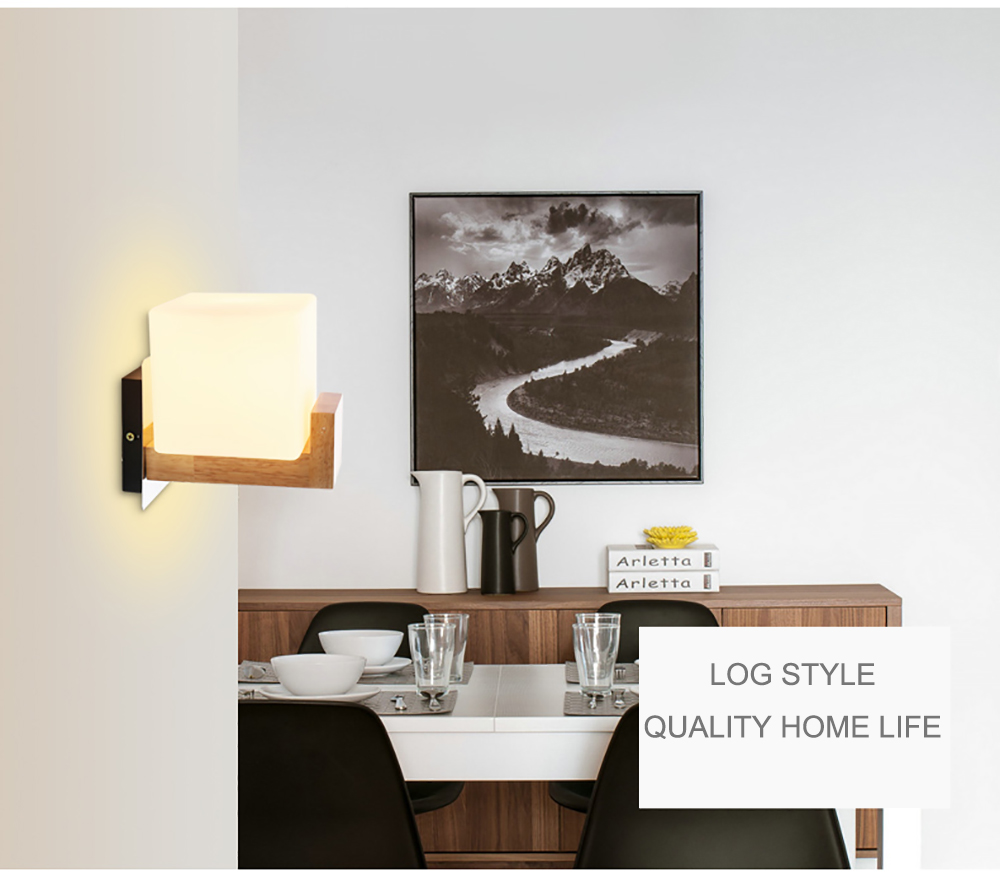 Modern Glass Fixture wall Light with E27 Home Corridor Aluminum led Wall Lamp For Living Room