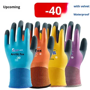 <span class=keywords><strong>Guantes</strong></span> de Látex Cálidos para Invierno Dengsheng, Impermeables para Almacenamiento en Frío, Forrados de Lana para Pesca, Resistentes al Desgaste, Engrosados, Anticongelantes, para Trabajo - Product Image 2