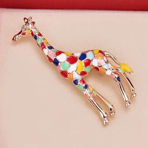 Broche de <span class=keywords><strong>Jirafa</strong></span> Adorable, Accesorios Femeninos, Broches de Animales, Hebilla de Pin, Joyería para Traje de Mujer y Hombre - Product Image 5